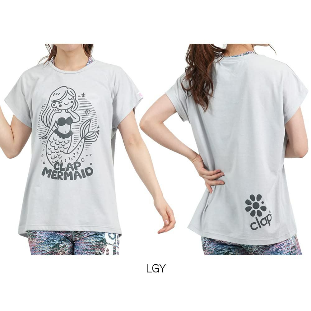 クラップCLAPクラップマーメイドドルマンエスレディーススポーツアパレルトレーニングフィットネス女性CTS25054