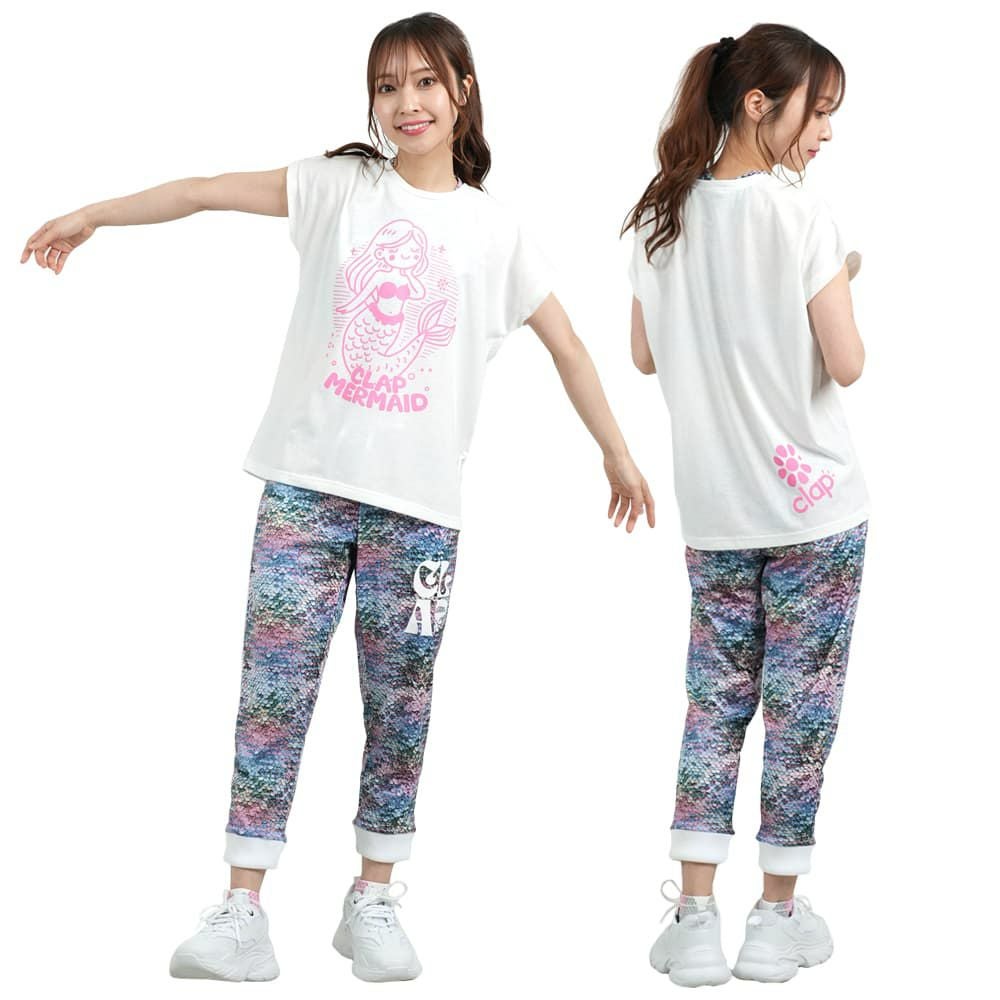 クラップCLAPクラップマーメイドドルマンエスレディーススポーツアパレルトレーニングフィットネス女性CTS25054