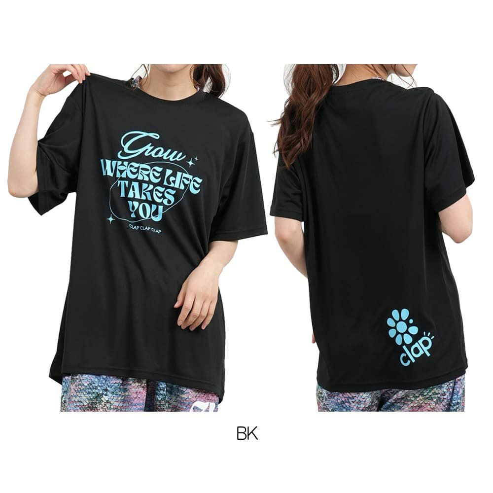 クラップCLAPグローイングクラップドライティーレディーススポーツアパレルトレーニングフィットネス女性CTS25057