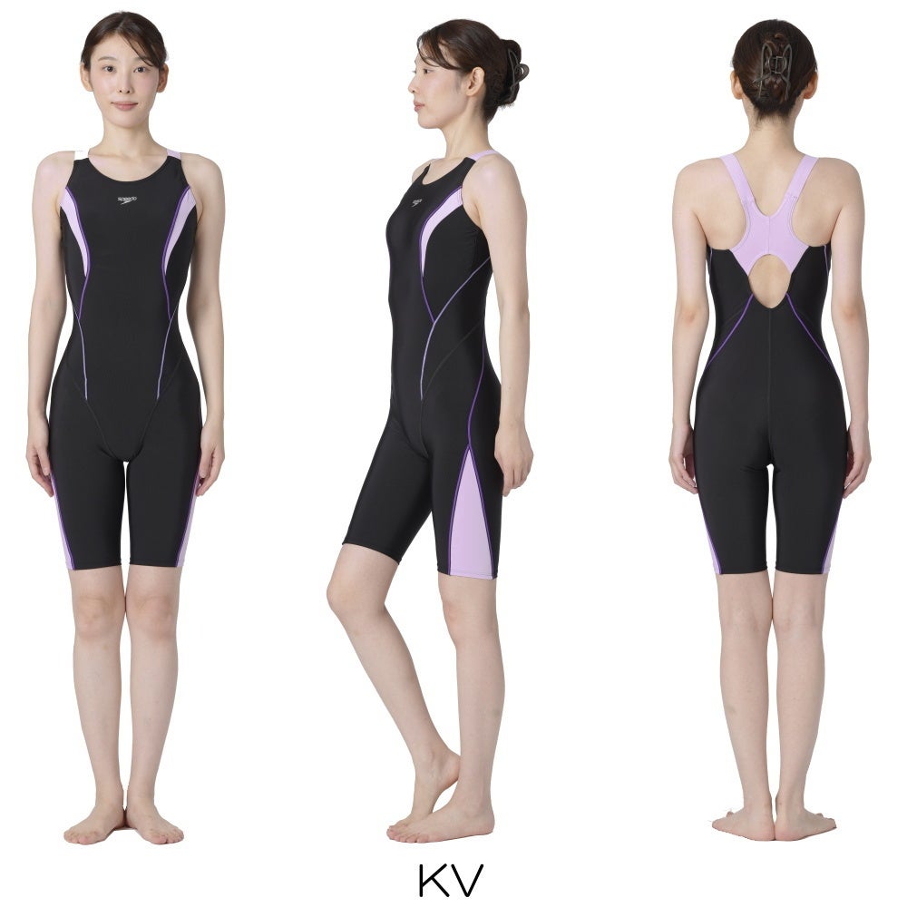 スピードSPEEDOフィットネス水着レディースフィールアップルースンニースキンオールインワンUltraStretch0パッド付きSFW12560