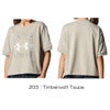 アンダーアーマーUNDERARMOURUAヘビーウエイトカレッジショートスリーブTシャツレディース女性スポーツアパレルトレーニングU6007452