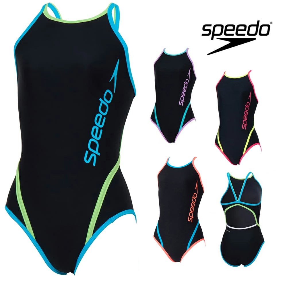スピードSPEEDO競泳水着練習用水着レディースエフシーターンズスーツENDURANCEECO競泳練習水着2025年秋冬モデルSTW02550