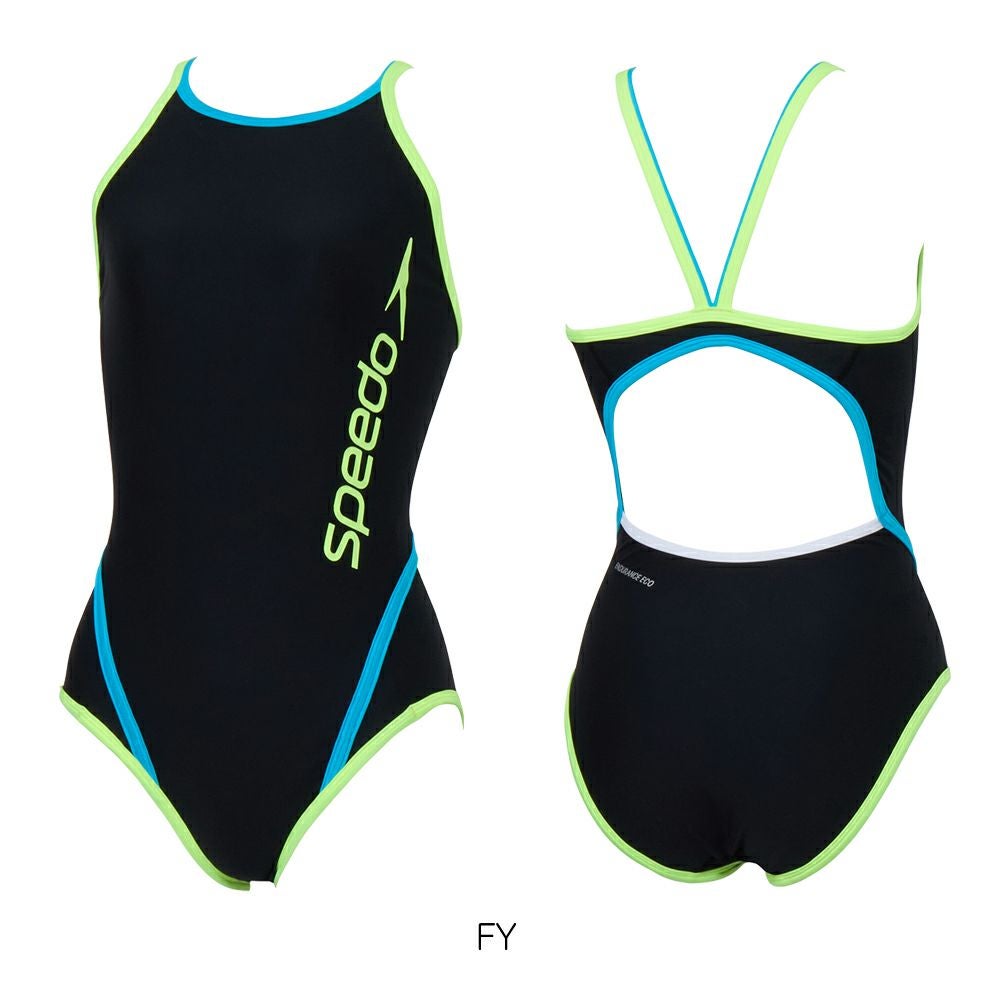 スピードSPEEDO競泳水着練習用水着レディースエフシーターンズスーツENDURANCEECO競泳練習水着2025年秋冬モデルSTW02550