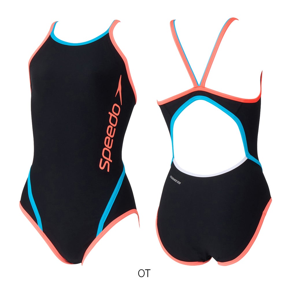 スピードSPEEDO競泳水着練習用水着レディースエフシーターンズスーツENDURANCEECO競泳練習水着2025年秋冬モデルSTW02550