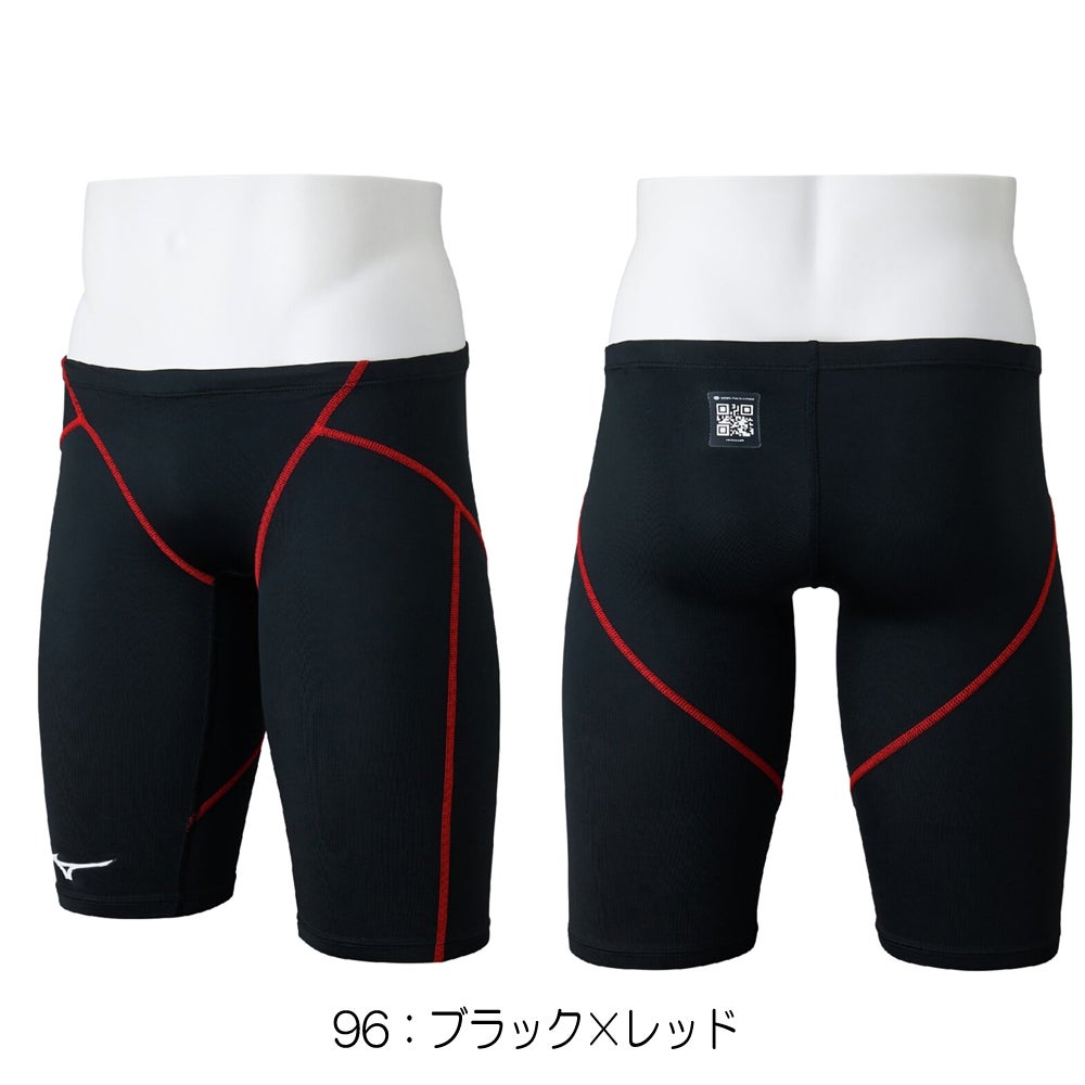 ミズノMIZUNO競泳水着メンズWA承認モデルGX・SONICSTREAMハーフスパッツN2MBC520finaマークあり