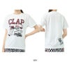 クラップCLAPヴィンテージクラップドライティーレディーススポーツアパレルトレーニングフィットネス女性CTS25066