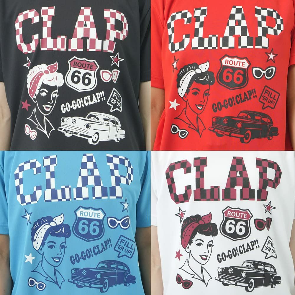 クラップCLAPヴィンテージクラップドライティーレディーススポーツアパレルトレーニングフィットネス女性CTS25066