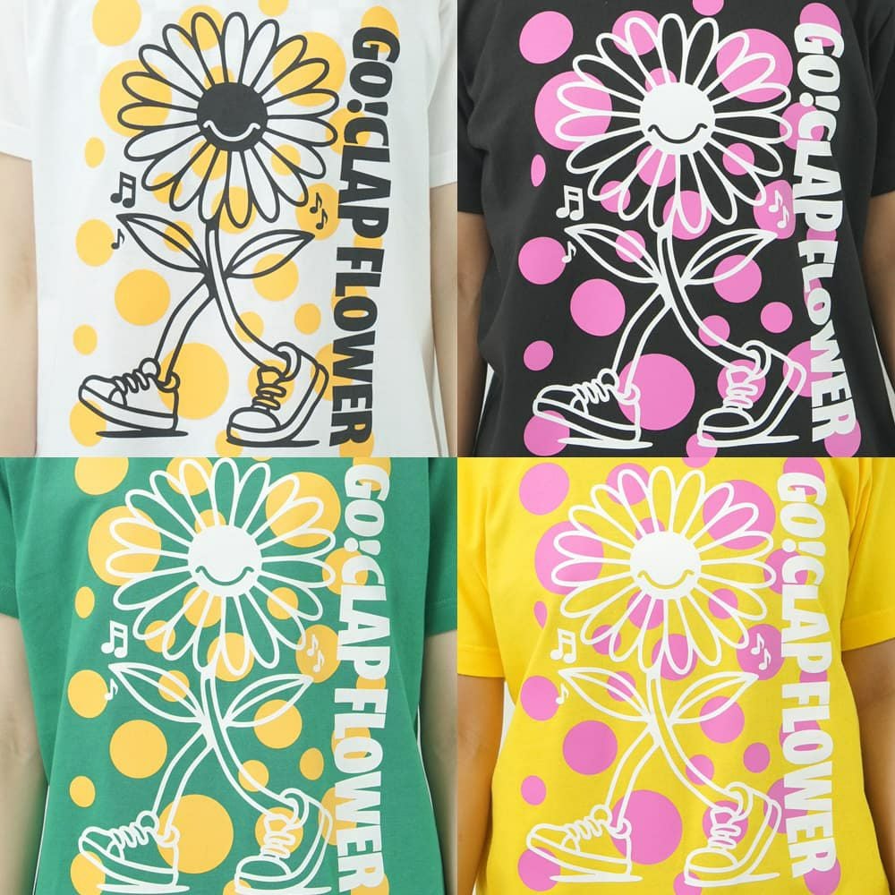 クラップCLAPクラップフラワーティーレディーススポーツアパレルトレーニングフィットネス女性CTS25068