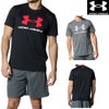 アンダーアーマーUNDERARMOURUAテックビッグロゴショートスリーブTシャツメンズスポーツアパレルトレーニングU1359132