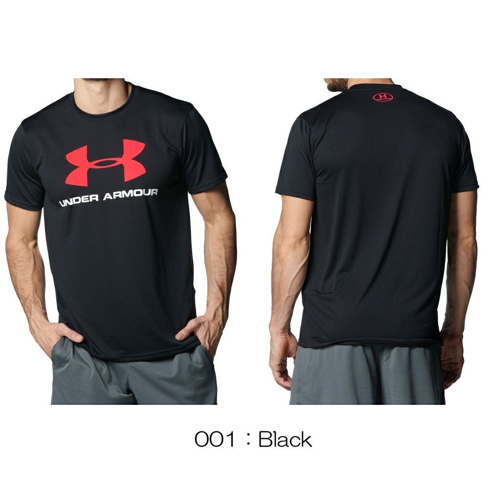 アンダーアーマーUNDERARMOURUAテックビッグロゴショートスリーブTシャツメンズスポーツアパレルトレーニングU1359132