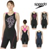 スピードSPEEDOフィットネス水着レディースウェーブブレイクルースンニースキンパッド付きUltraStretchECOSFW12595Z