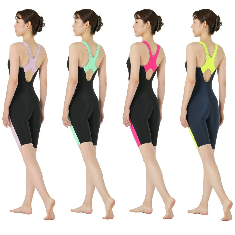 スピードSPEEDOフィットネス水着レディースルースンニースキンパッド付きUltraStretchECOSFW12598Z