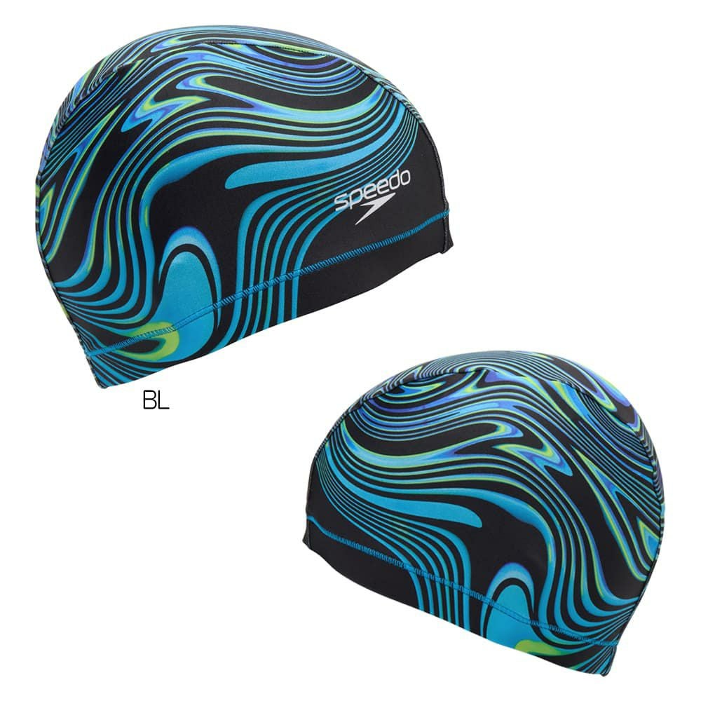 スピードSPEEDO水泳アクアラバトリコットキャップスイムキャップ水泳小物2025年秋冬モデルSE12560