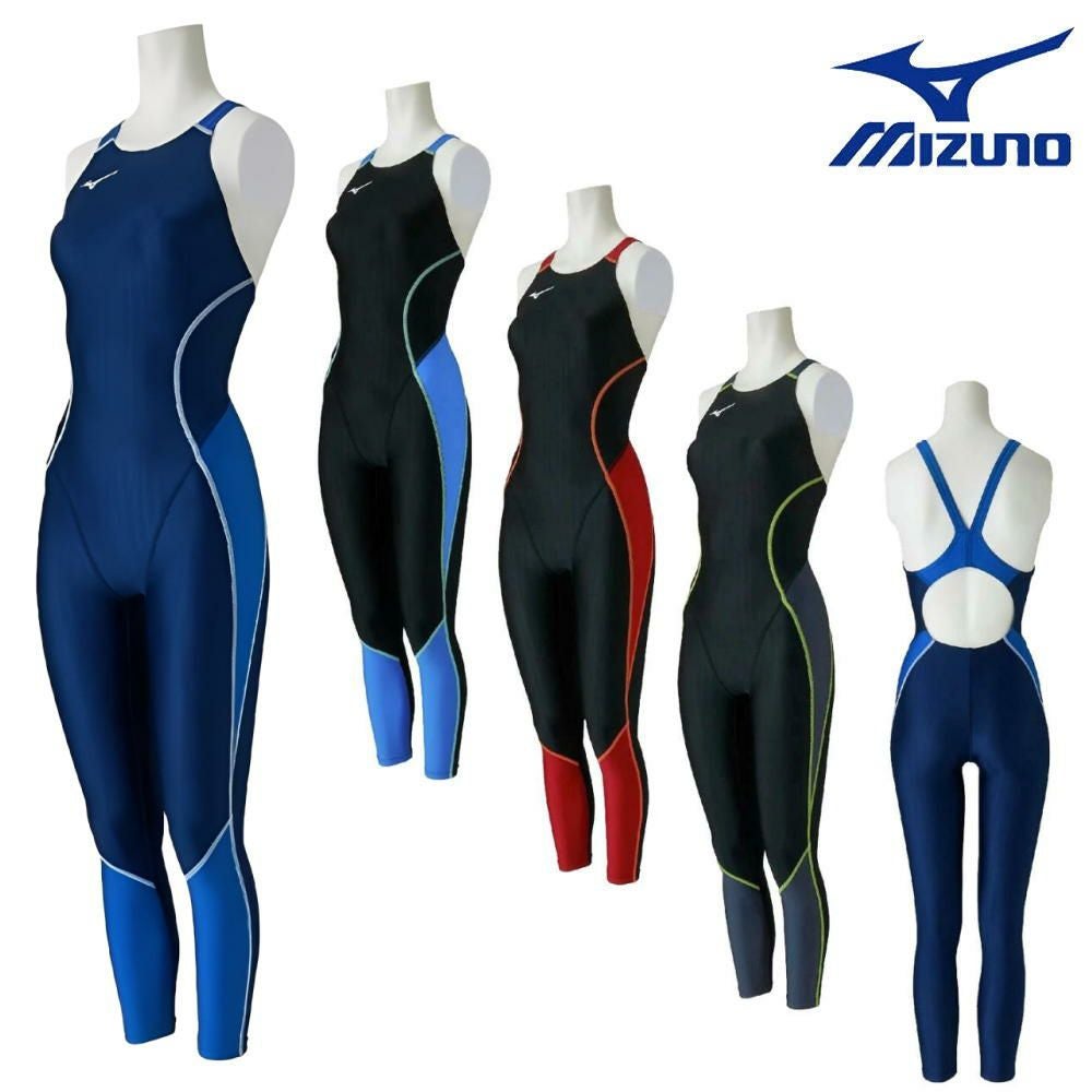 ロングスパッツ水着　XLサイズ　ミズノ製 N2MGC75094 ミズノ MIZUNO 競泳水着 レディース ロングスーツ ストリームフィットA