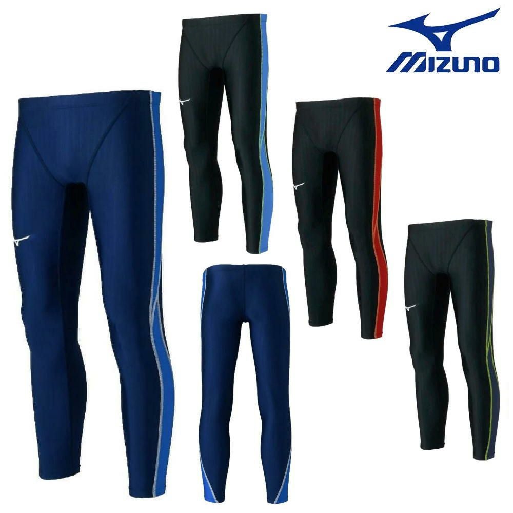 ミズノMIZUNO競泳水着練習用水着メンズロングスパッツ競泳練習用2025年秋冬限定モデルN2MBC550