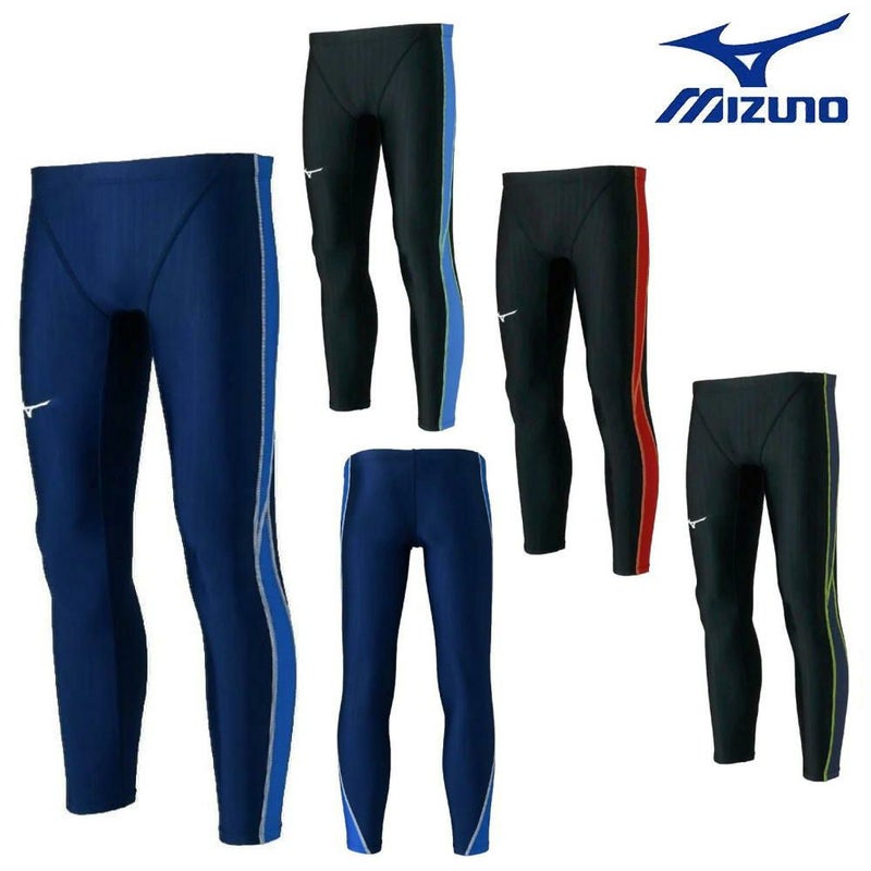ミズノMIZUNO競泳水着練習用水着メンズロングスパッツ競泳練習用2025年秋冬限定モデルN2MBC550