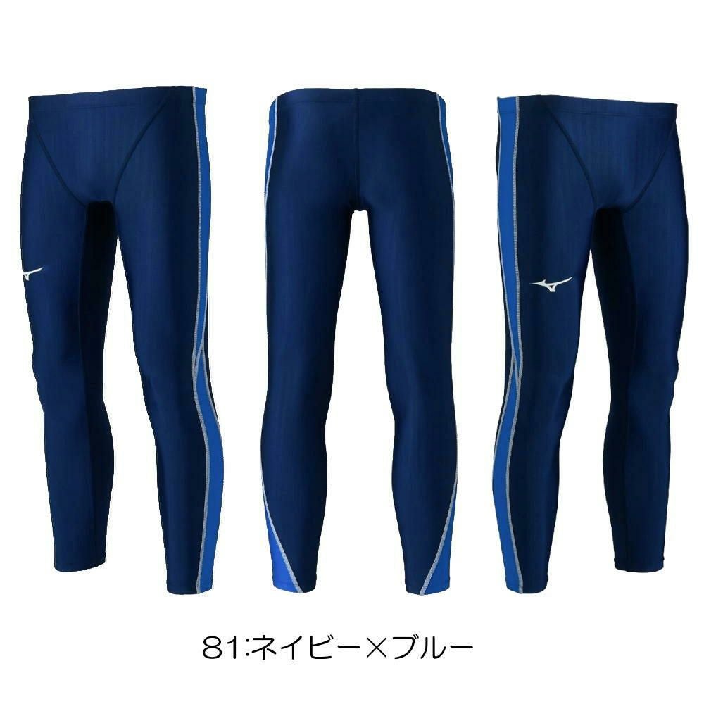 ミズノMIZUNO競泳水着練習用水着メンズロングスパッツ競泳練習用2025年秋冬限定モデルN2MBC550