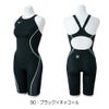 ミズノMIZUNO競泳水着レディースWA承認モデルGX・SONICSTREAMハーフスーツレースオープンバックここちUオールインワン2025年秋冬モデルN2MGC724finaマークあり