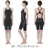 ミズノMIZUNO競泳水着レディースWA承認モデルGX・SONICSTREAMハーフスーツレースオープンバックここちUオールインワン2025年秋冬モデルN2MGC724finaマークあり