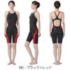 ミズノMIZUNO競泳水着レディースWA承認モデルGX・SONICSTREAMハーフスーツレースオープンバックここちUオールインワン2025年秋冬モデルN2MGC724finaマークあり