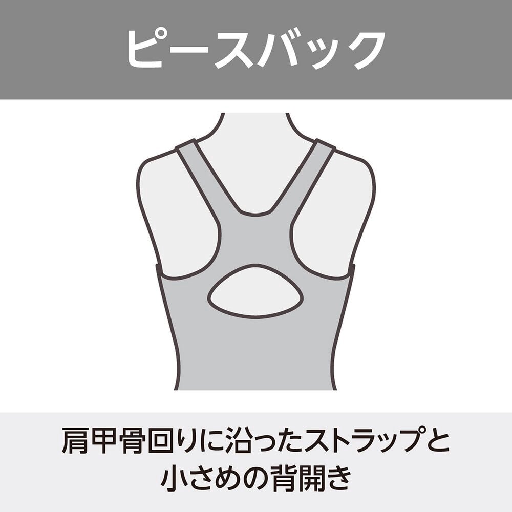 ミズノMIZUNOフィットネス水着レディースStrokeONEオールインワンパッド付き2025年秋冬モデルN2JGC363