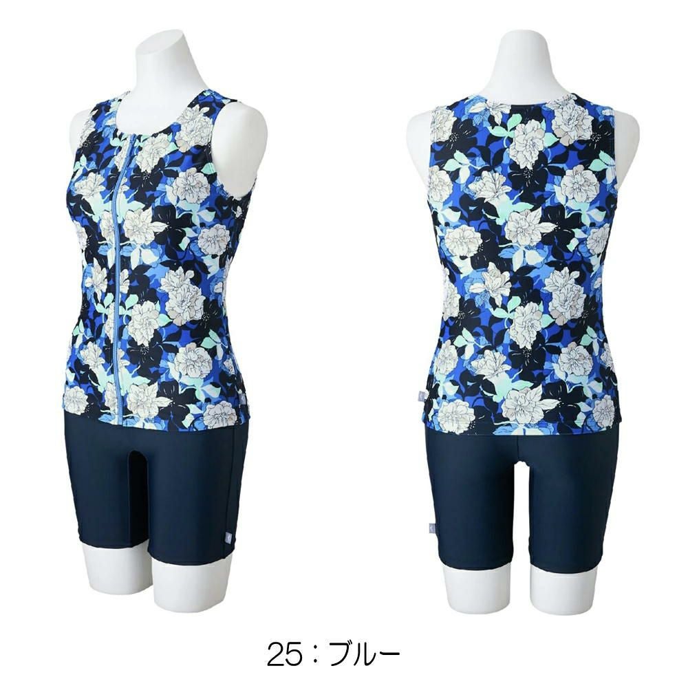 ミズノMIZUNOフィットネス水着レディースセパレーツパッド付き2025年秋冬モデルN2JGC852