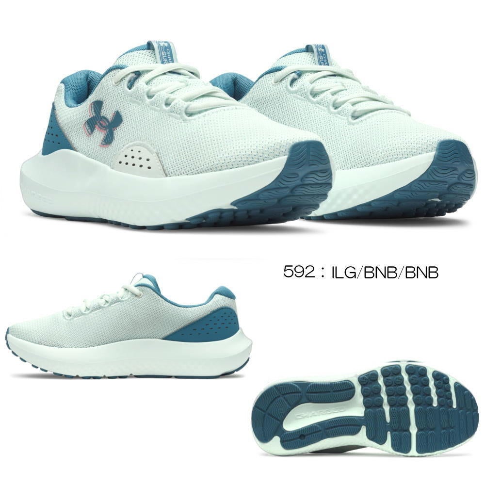 アンダーアーマーUNDERARMOURランニングシューズUAWCHARGEDSURGE4UAチャージドサージ4レディース靴スニーカーB相当U3027007