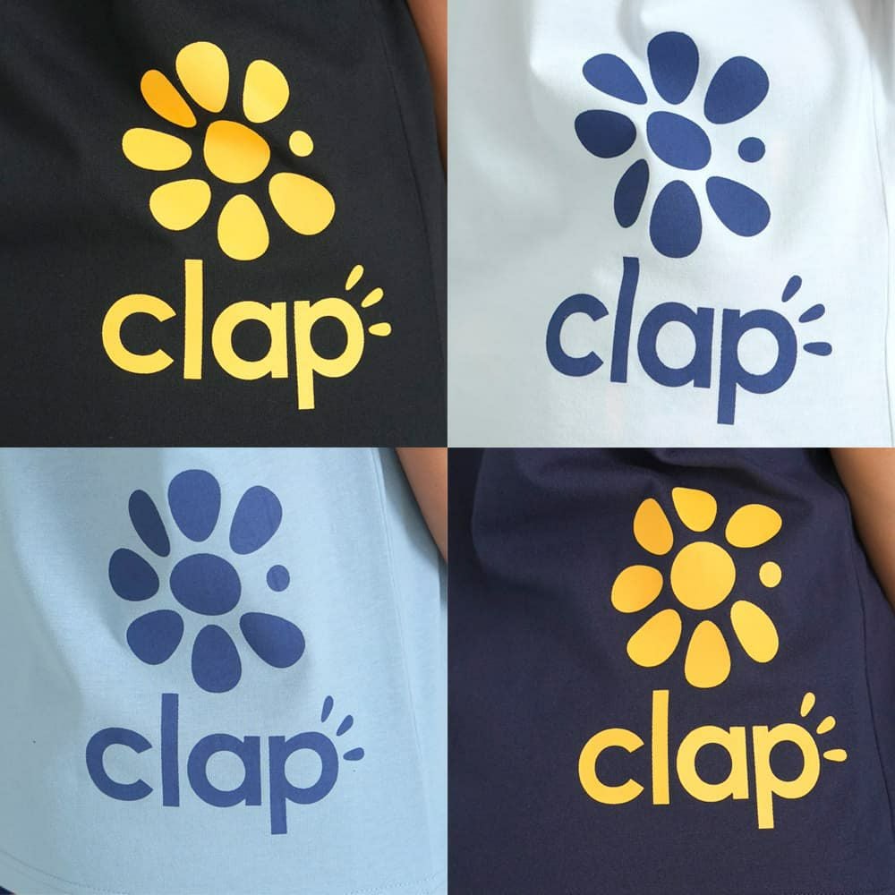 クラップCLAPクラップストロベリービッグティーレディーススポーツアパレルトレーニングフィットネス女性CTS25073