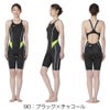 ミズノMIZUNO競泳水着レディースWA承認モデルGX・SONICSTREAMハーフスーツレースオープンバックオールインワン2025年秋冬モデルN2MGC725finaマークあり