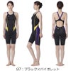 ミズノMIZUNO競泳水着レディースWA承認モデルGX・SONICSTREAMハーフスーツレースオープンバックオールインワン2025年秋冬モデルN2MGC725finaマークあり