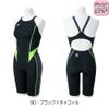 ミズノMIZUNO競泳水着ジュニア女子WA承認モデルGX・SONICSTREAMハーフスーツレースオープンバックオールインワン2025年秋冬モデルN2MGC925finaマークあり