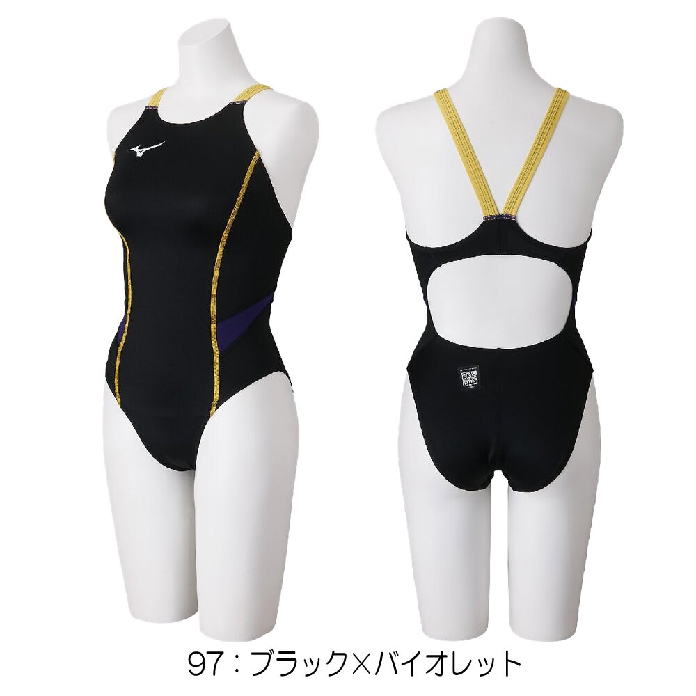 ミズノMIZUNO競泳水着レディースWA承認モデルGX・SONICSTREAMミディアムカット2025年秋冬モデルN2MAC725finaマークあり