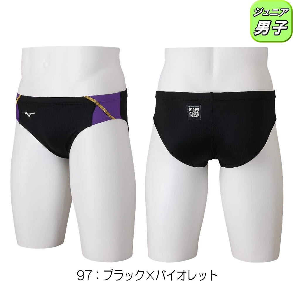 ミズノMIZUNO競泳水着ジュニア男子WA承認モデルGX・SONICSTREAMVパンツ2025年秋冬モデルN2MBC927finaマークあり
