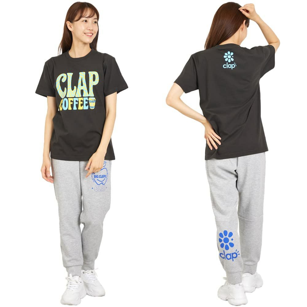 クラップCLAPクラップコーヒーティーレディーススポーツアパレルトレーニングフィットネス女性CTS25080