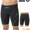 アリーナARENA競泳水着練習用水着ジュニア男子トレーニングスパッツハーフレッグタフスーツタフスキンE競泳練習水着AS5SWM00B