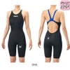 アリーナARENA競泳水着ジュニア女子WA承認モデルAQUAADVANCEDAQUAXTREMEレーシングワンピーススパッツオープンバックハーフレッグオールインワン2026年春夏モデルAS6SRC20Gfinaマークあり