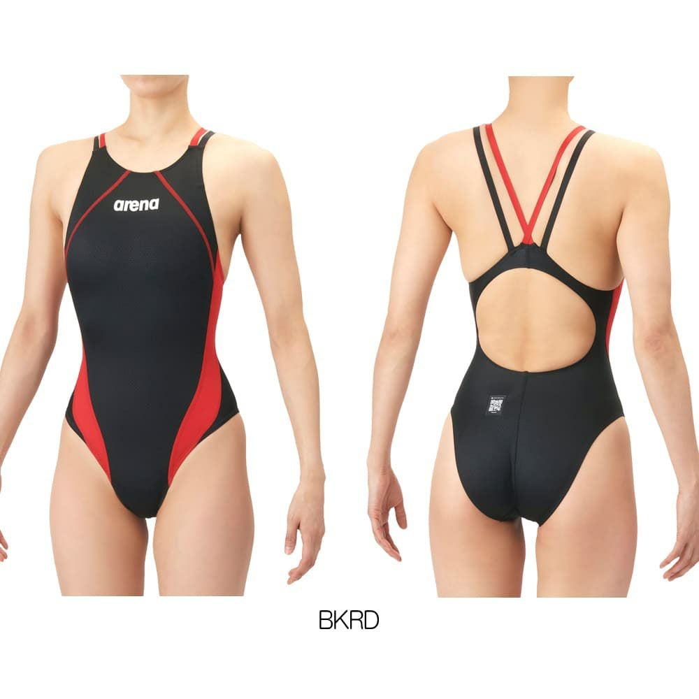 アリーナARENA競泳水着レディースWA承認モデルダブルストラップAQUAADVANCEDAQUAXTREMEレーシングワンピースオープンバック2026年春夏モデルAS6SRC26Lfinaマークあり
