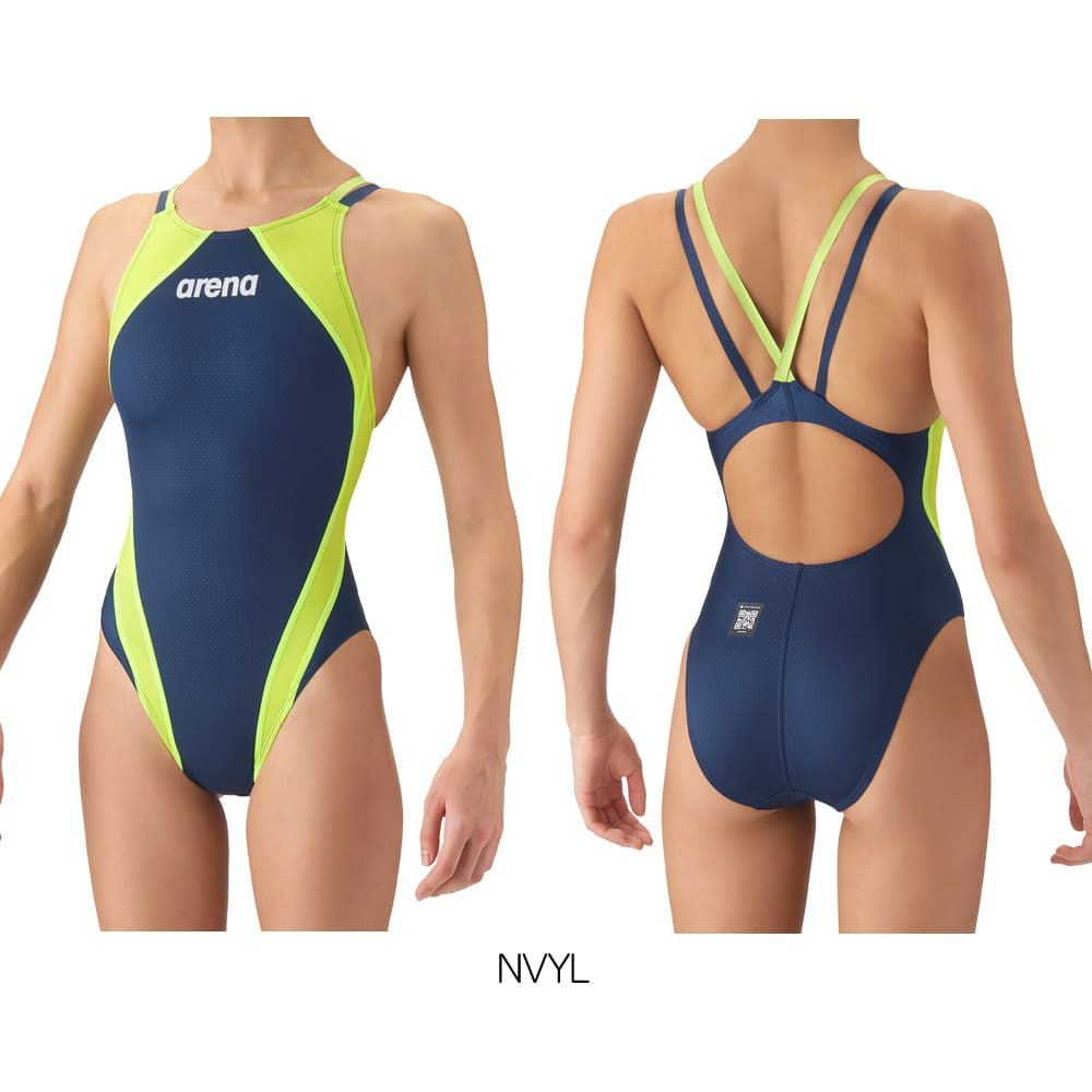 アリーナARENA競泳水着レディースWA承認モデルダブルストラップAQUAADVANCEDAQUAXTREMEレーシングワンピースオープンバック2026年春夏モデルAS6SRC26Lfinaマークあり