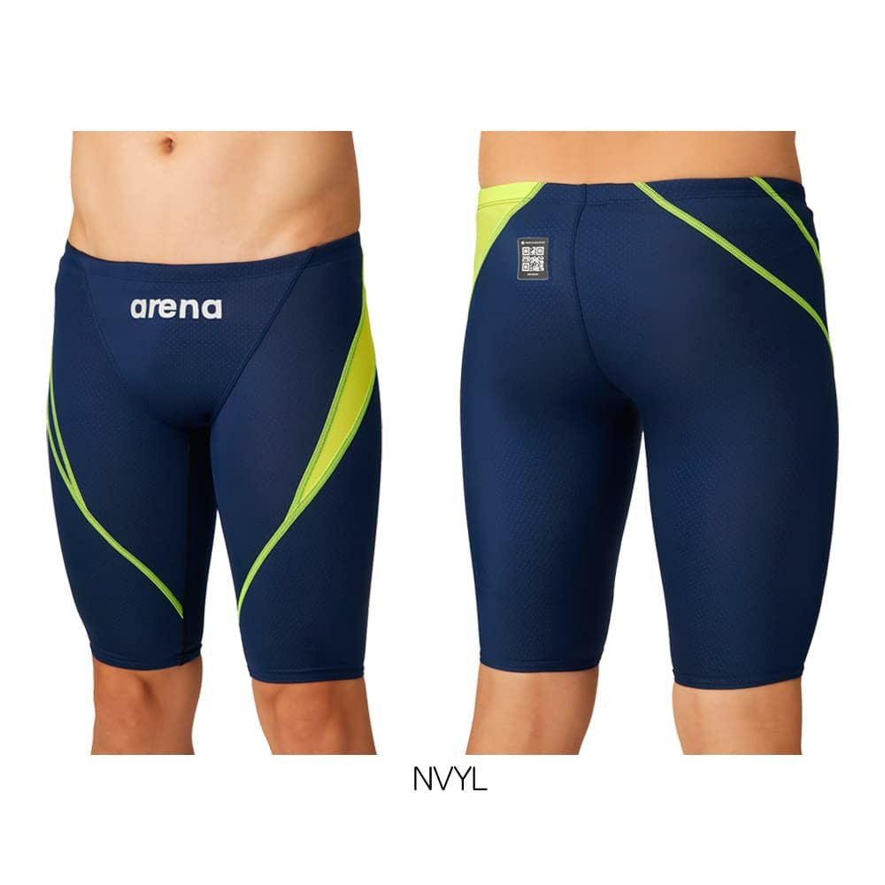 アリーナARENA競泳水着メンズWA承認モデルAQUAADVANCEDAQUAXTREMEレーシングスパッツハーフレッグ2026年春夏モデルAS6SRC27Mfinaマークあり