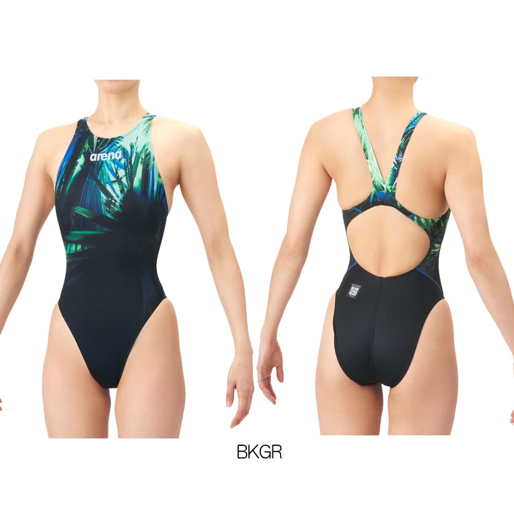 アリーナARENA競泳水着レディースWA承認モデルAQUAADVANCEDAQUAXTREMESUNLIGHTレーシングワンピースオープンバック2026年春夏モデルAS6SRC41Lfinaマークあり