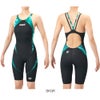 アリーナARENA競泳水着レディースWA承認モデルダブルストラップAQUAADVANCEDAQUAXTREMEレーシングワンピーススパッツオープンバックハーフレッグオールインワン2026年春夏モデルAS6SRC44Lfinaマークあり