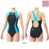 アリーナARENA競泳水着ジュニア女子WA承認モデルECOAQUARACINGECOAQUASTRIPE-Dレーシングワンピースオープンバック2026年春夏モデルAS6SRC52Gfinaマークあり