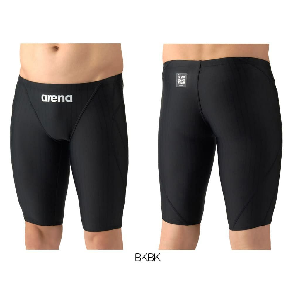 アリーナARENA競泳水着メンズWA承認モデルECOAQUARACINGECOAQUASTRIPE-Dレーシングスパッツハーフレッグ2026年春夏モデルAS6SRC54Mfinaマークあり