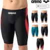 アリーナARENA競泳水着メンズWA承認モデルECOAQUARACINGECOAQUASTRIPE-Dレーシングスパッツハーフレッグ2026年春夏モデルAS6SRC55Mfinaマークあり