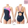 アリーナARENA競泳水着ジュニア女子WA承認モデルダブルストラップECOAQUARACINGECOAQUASTRIPE-Dレーシングワンピースオープンバック2026年春夏モデルAS6SRC57Gfinaマークあり