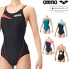 アリーナARENA競泳水着レディースWA承認モデルダブルストラップECOAQUARACINGECOAQUASTRIPE-Dレーシングワンピースオープンバック2026年春夏モデルAS6SRC57Lfinaマークあり