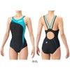 アリーナARENA競泳水着レディースWA承認モデルダブルストラップECOAQUARACINGECOAQUASTRIPE-Dレーシングワンピースオープンバック2026年春夏モデルAS6SRC57Lfinaマークあり