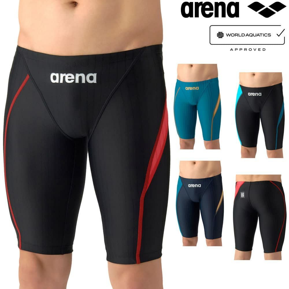 アリーナ ARENA 競泳水着 メンズ WA承認モデル AQUA RACING ECO AQUA