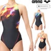 アリーナARENA競泳水着レディースWA承認モデルECOAQUARACINGSTORMCLOUDSECOAQUASTRIPE-Dレーシングワンピースオープンバック2026年春夏モデルAS6SRC71Lfinaマークあり