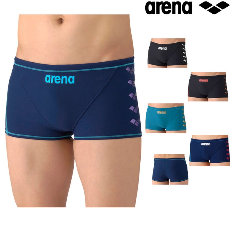 アリーナARENA競泳水着練習用水着メンズタフスーツタフスキンEトレーニングスパッツショートレッグ競泳練習水着2026年春夏モデルAS6SWM07M